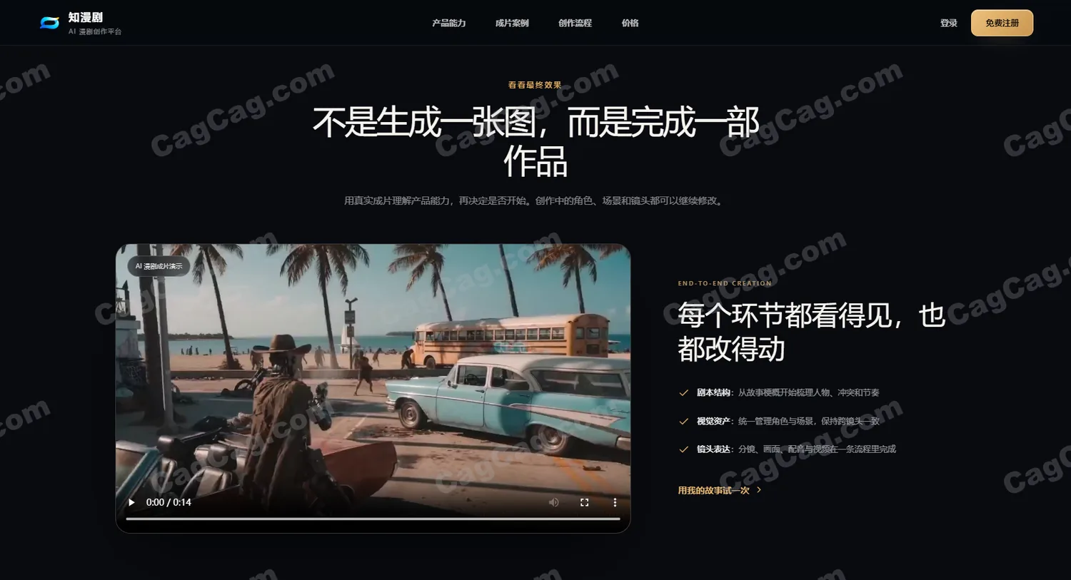 知漫剧AI